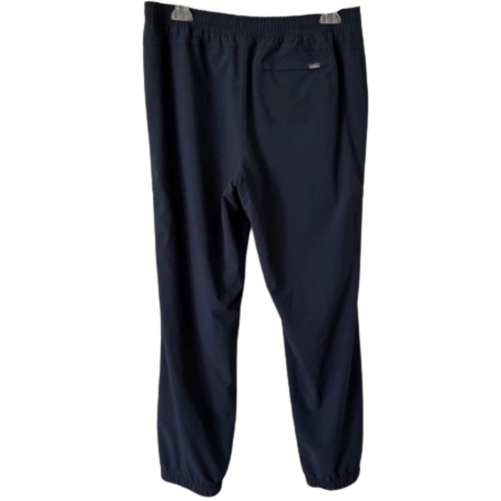 Eddie Bauer Flannel-Lined Joggers  - Navy - 12 - Picture 4 of 9